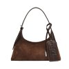 THE SMALL BELTED SACK BAG IN SUEDE